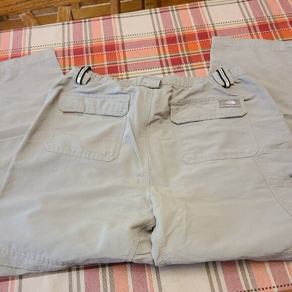 The North Face Khaki Belted Convertible Pants Men Size Large - Picture 9 of 9